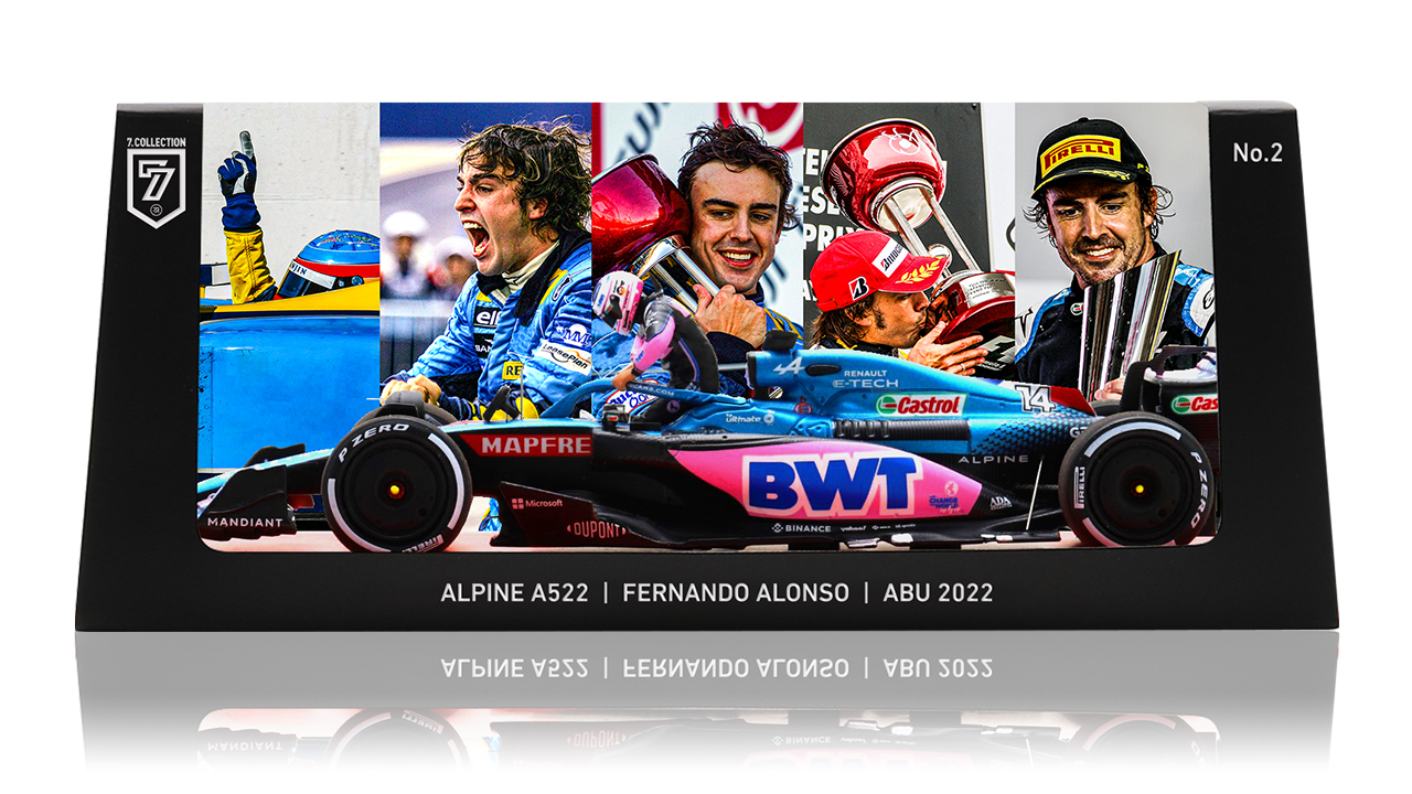 Alpine A522 フェルナンド・アロンソ F1アブダビGP 2022 