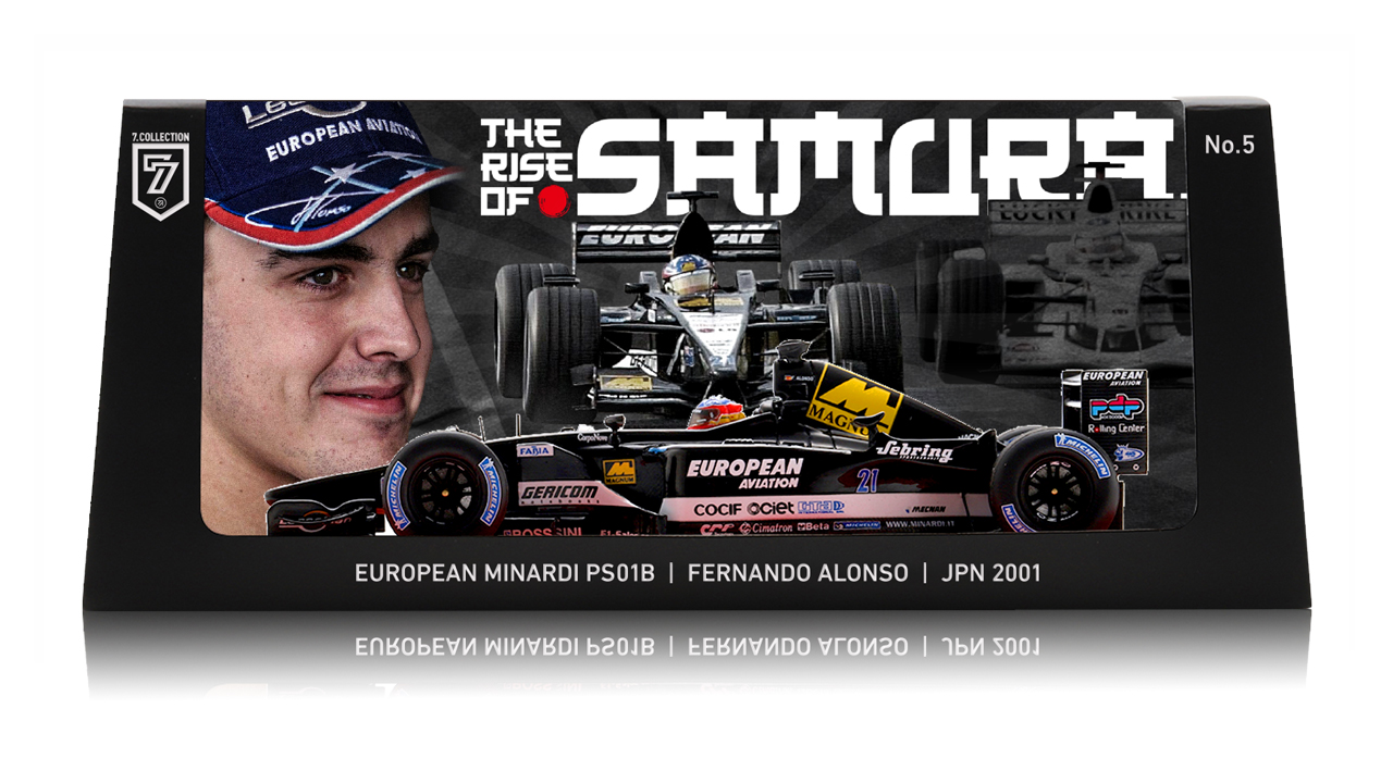 ヨーロピアン・ミナルディ PS01B フェルナンド・アロンソ F1日本