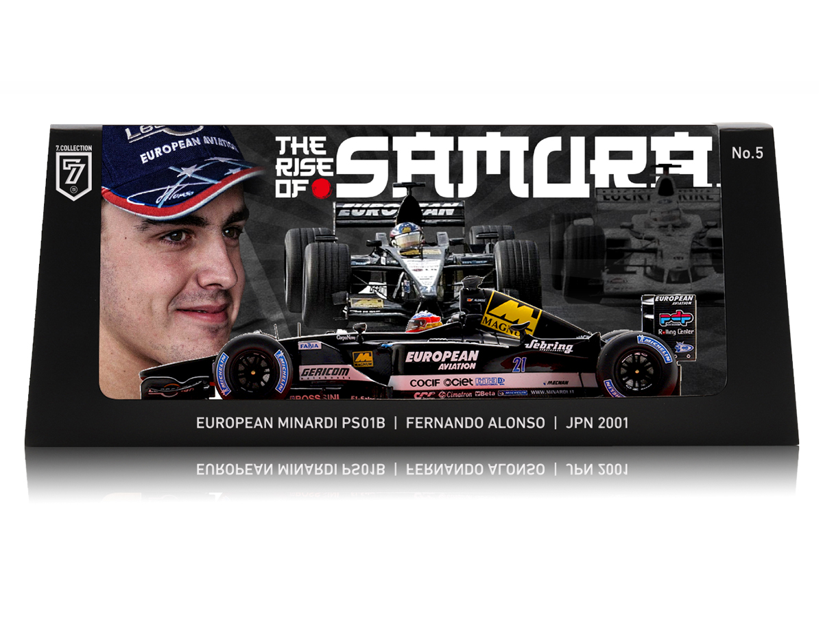 ヨーロピアン・ミナルディ PS01B フェルナンド・アロンソ F1日本