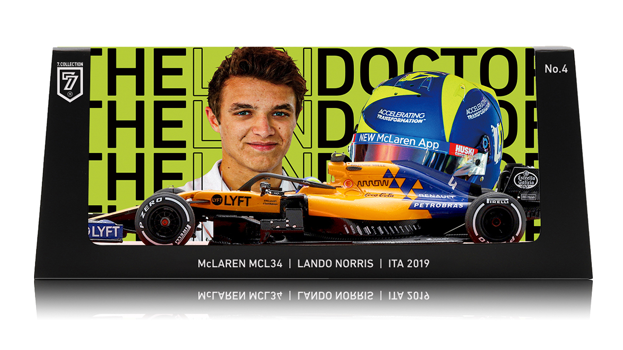 マクラーレン MCL34 ランド・ノリス F1イタリアGP 2019 THE LANDOCTOR 1/43