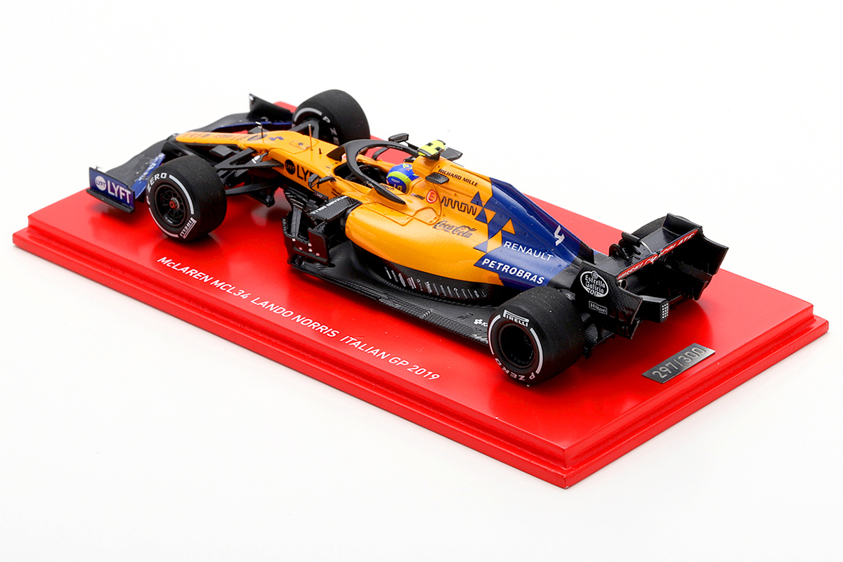 McLaren MCL34 Lando Norris F1 Italian GP 2019 THE LANDOCTOR 1:43