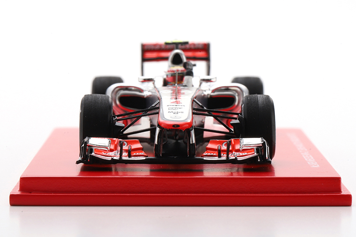 McLAREN MERCEDES MP4-27 LEWIS HAMILTON F1 BRAZILIAN GP 2012 THANK YOU McLAREN MERCEDES 1:43