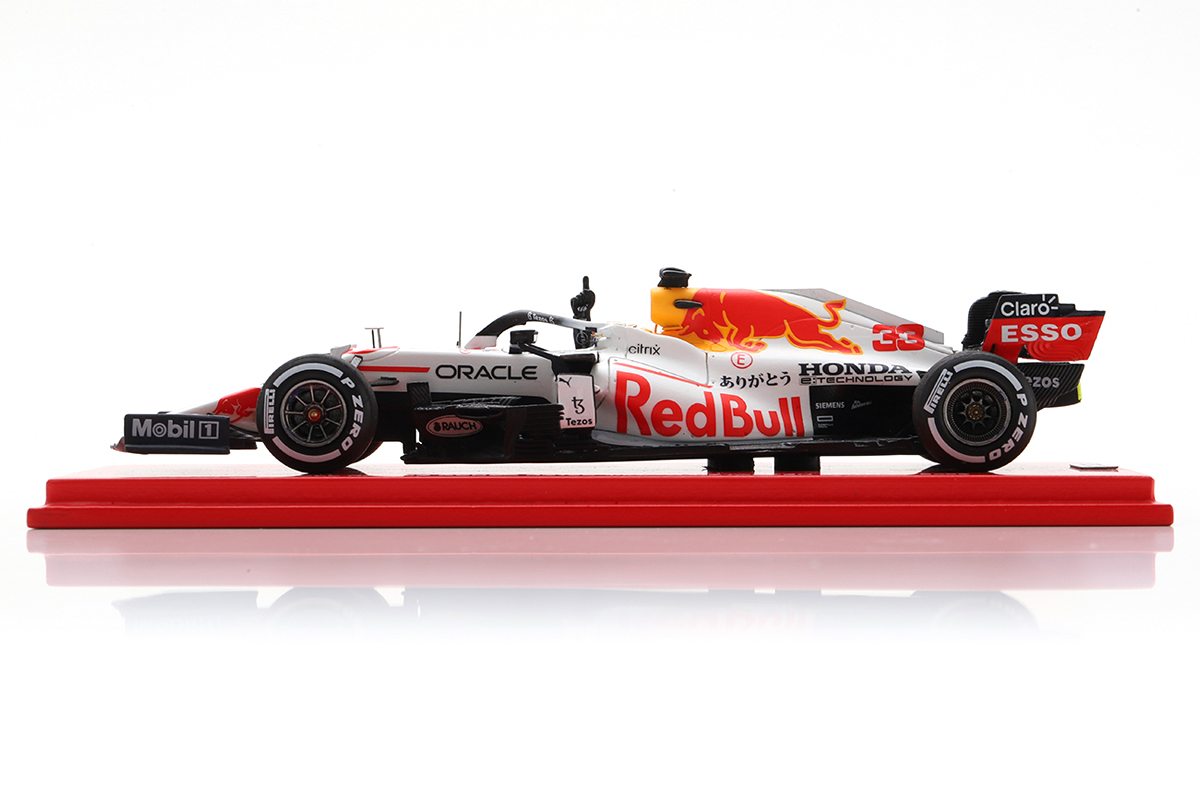 RED BULL HONDA RB16B MAX VERSTAPPEN Honda Racing THANKS DAY in Mobility Resort Motegi 2022 ARIGATO HONDA 1:43